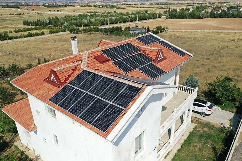 Konutlarda Güneş Enerjili Elektrik Üretimi