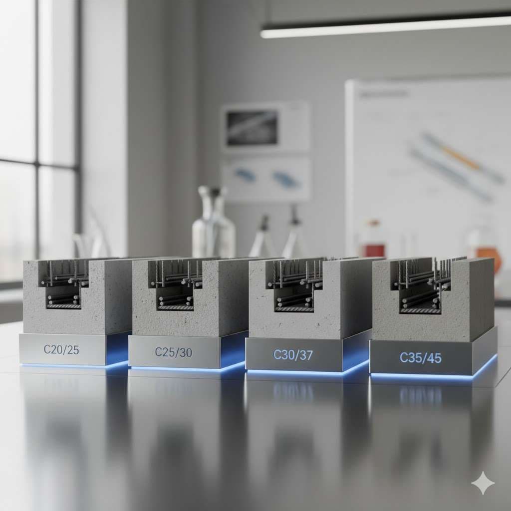 What Are Concrete Strength Classes? Strength Differences and Application Areas